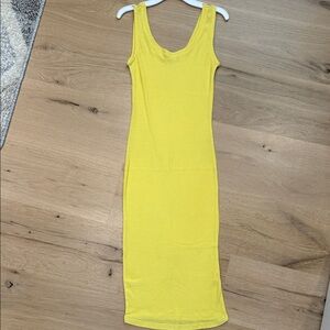 Sexy yellow coverup, never worn
